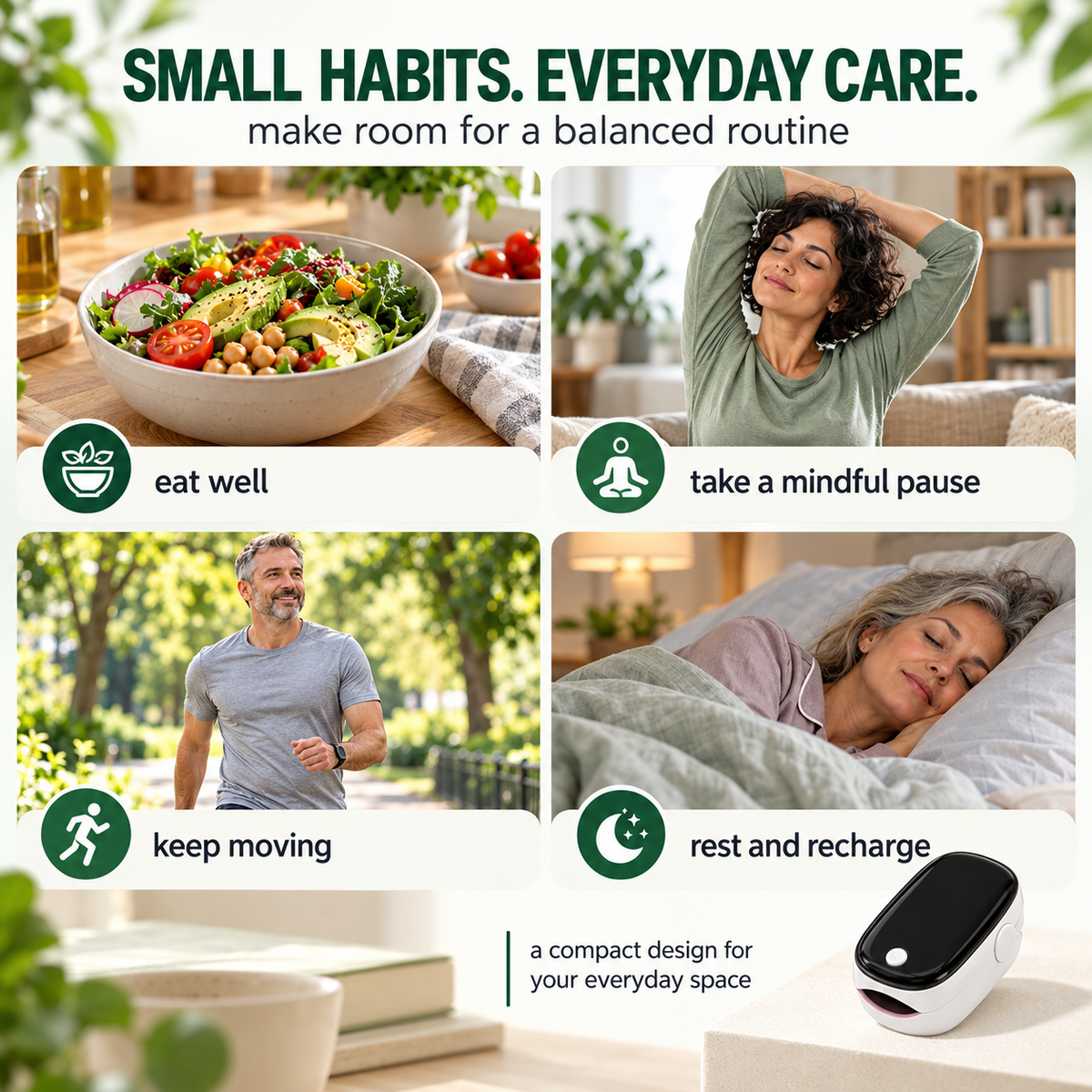 Non-Invasive Fingerstick Blood Glucose Meter—Results in 5 Seconds—The Perfect Gift for Seniors