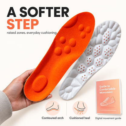 Kids’ Massage Insoles – Cushioned Comfort for Growing Feet