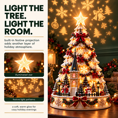 🏆 60,000+ Sold - 🎄Christmas Village Lightscape Tree