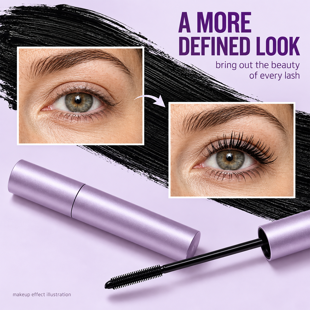 Lazzda Mascara - For Mature Lashes