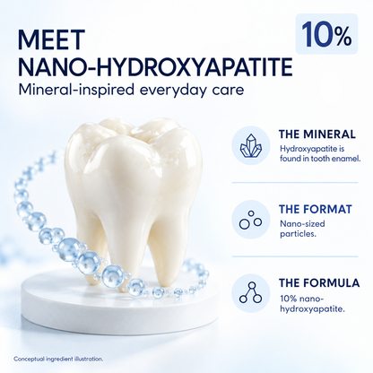 Lazzda 10% Nano Hydroxyapatite Toothpaste - Whitening & Repair