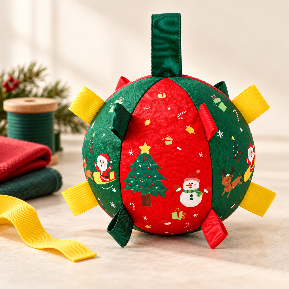 Christmas Cat Ball