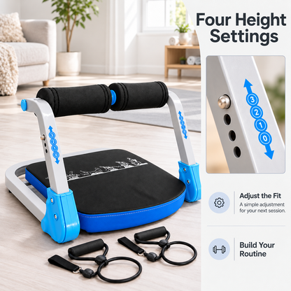 Lazzda Assisted Sit-Up & Ab Trainer