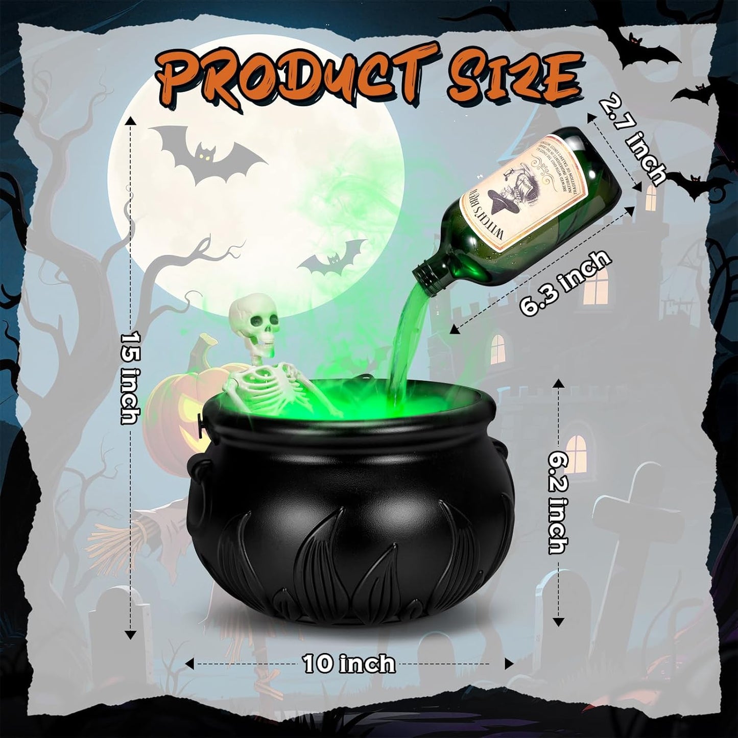 Haunting Cauldron Decor Set™