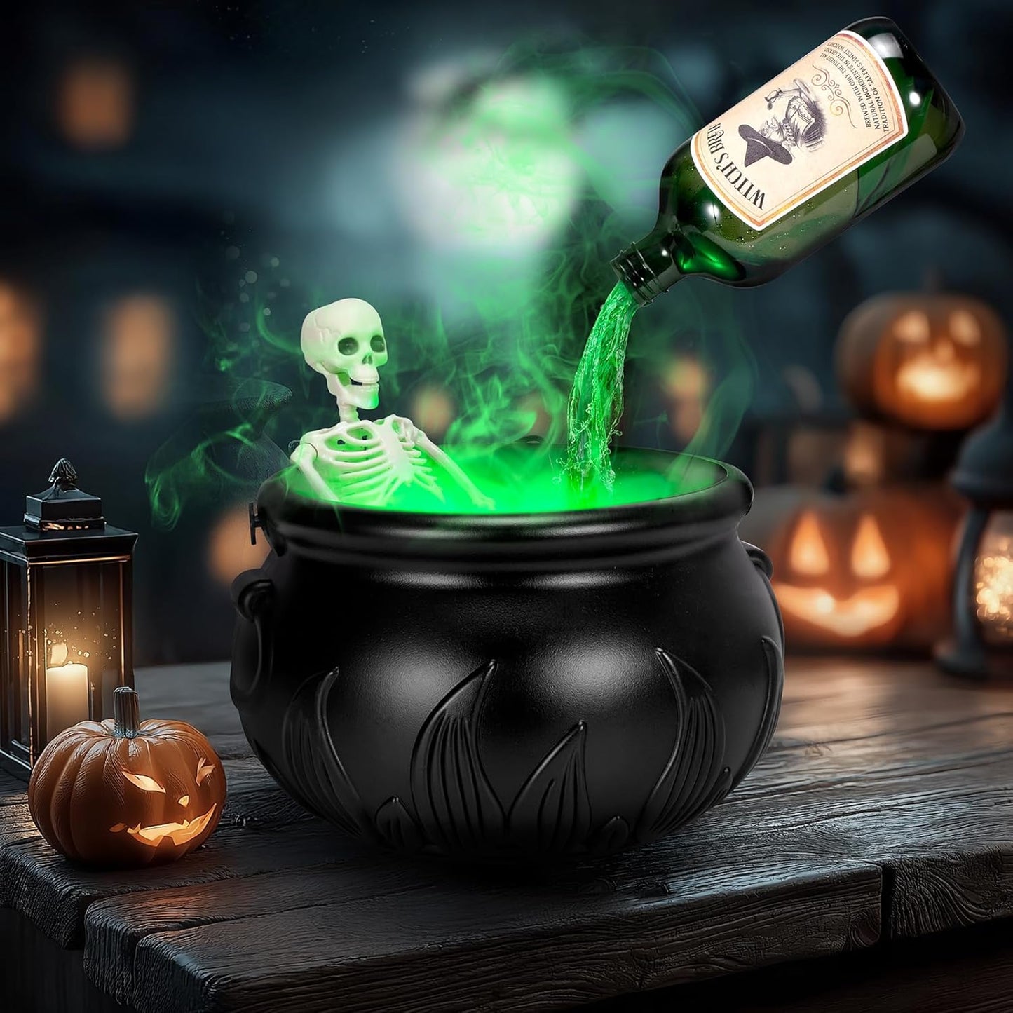 Haunting Cauldron Decor Set™