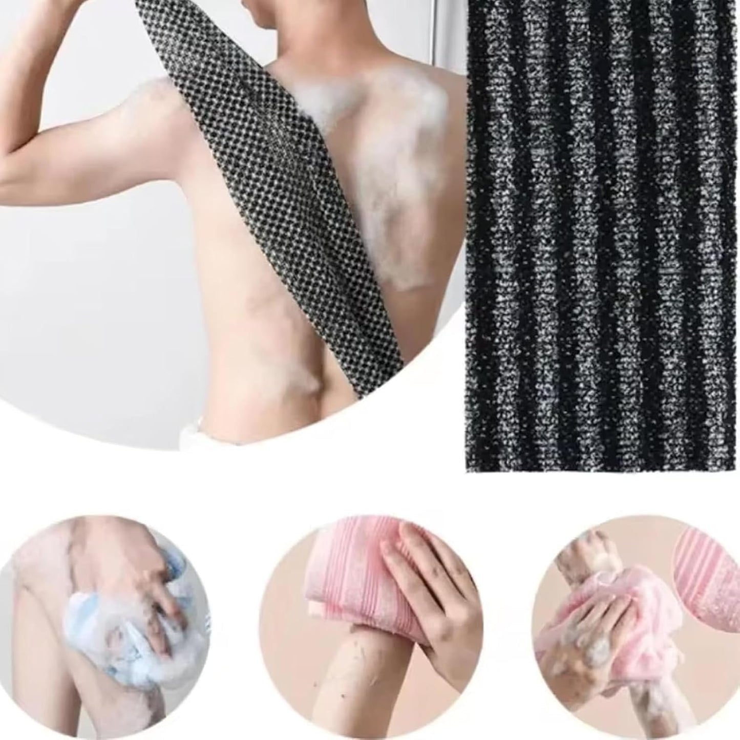 Exfoliating Shower Towels – Soft & Quick-Dry