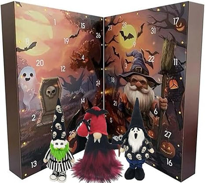 🎅Christmas Halloween Gnome Countdown Calendar 2025🎅