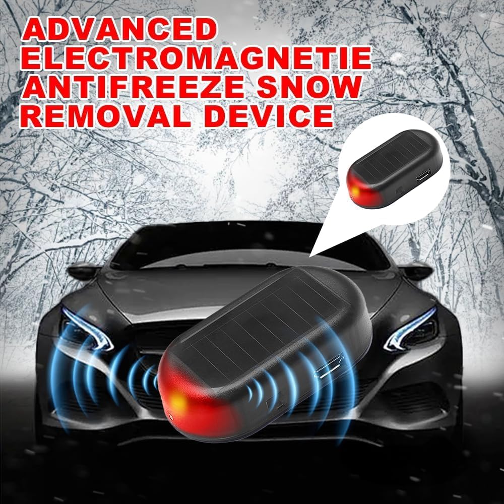Antifreeze Electromagnetic Car Snow Removal Device