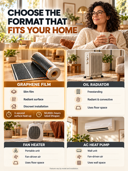 2026 All New German High-Tech Graphene Wall Heater