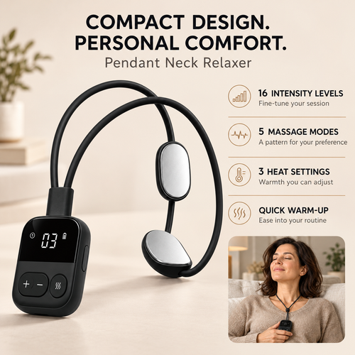 Neck Relaxer with Heat, Cordless
