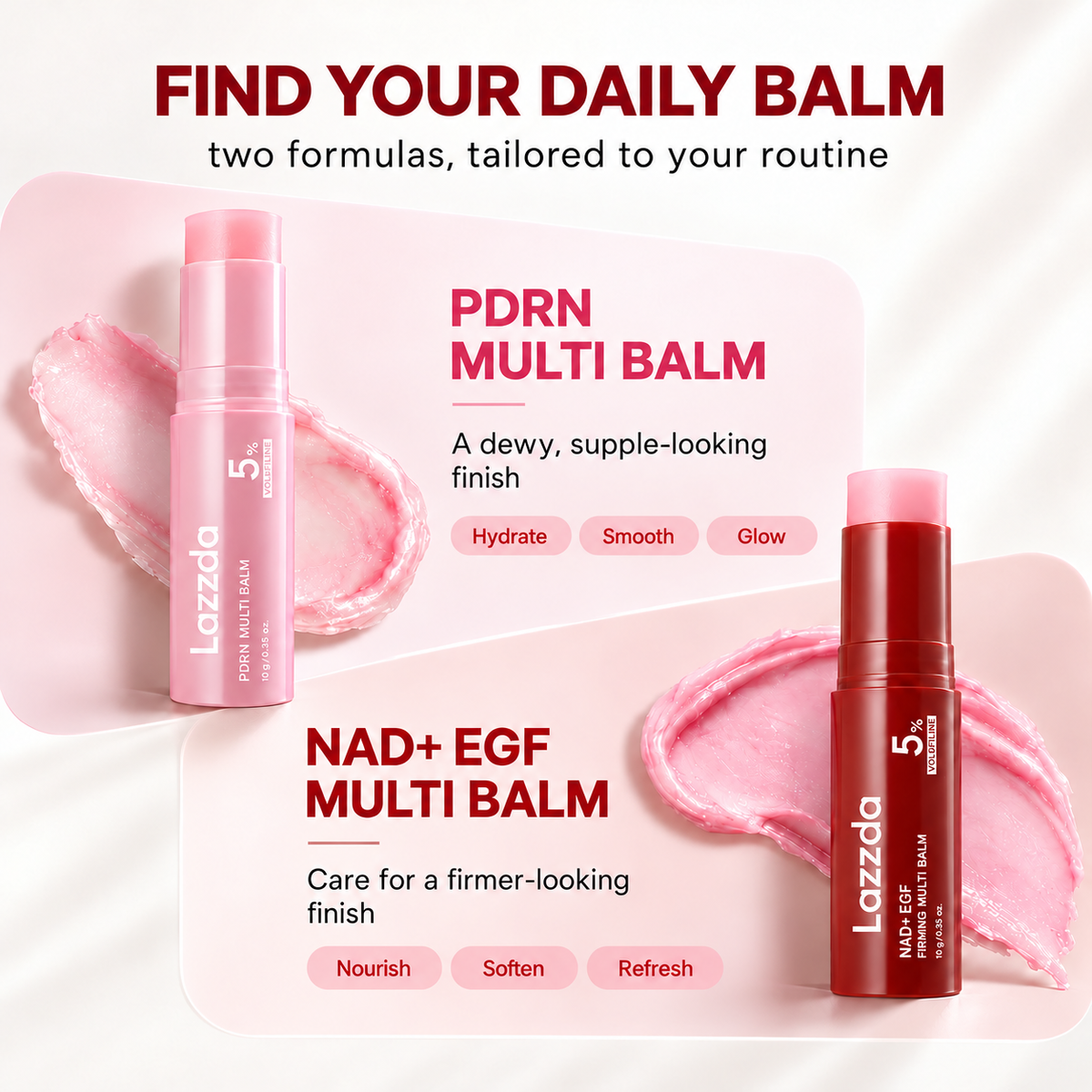 Lazzda NAD+ EGF Firming & Plumping Balm