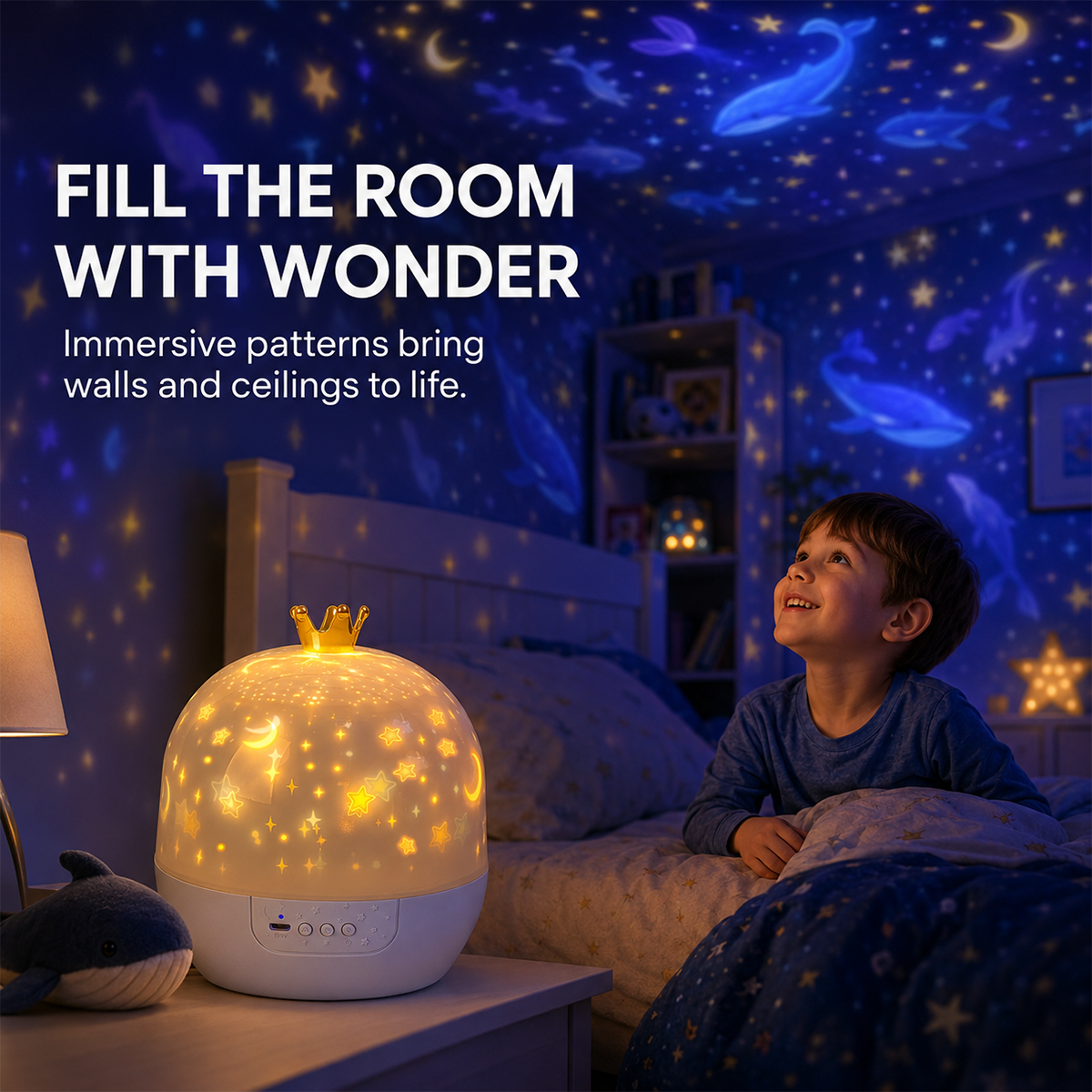 Lazzda Night Light Projector