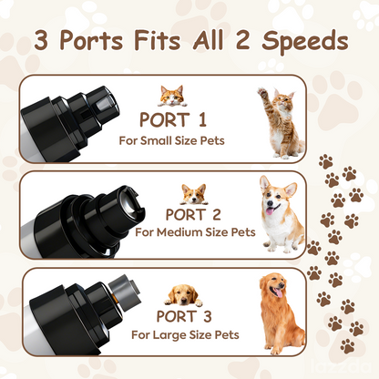 Give your pet a quick and easy manicure——Silent Groom Pro