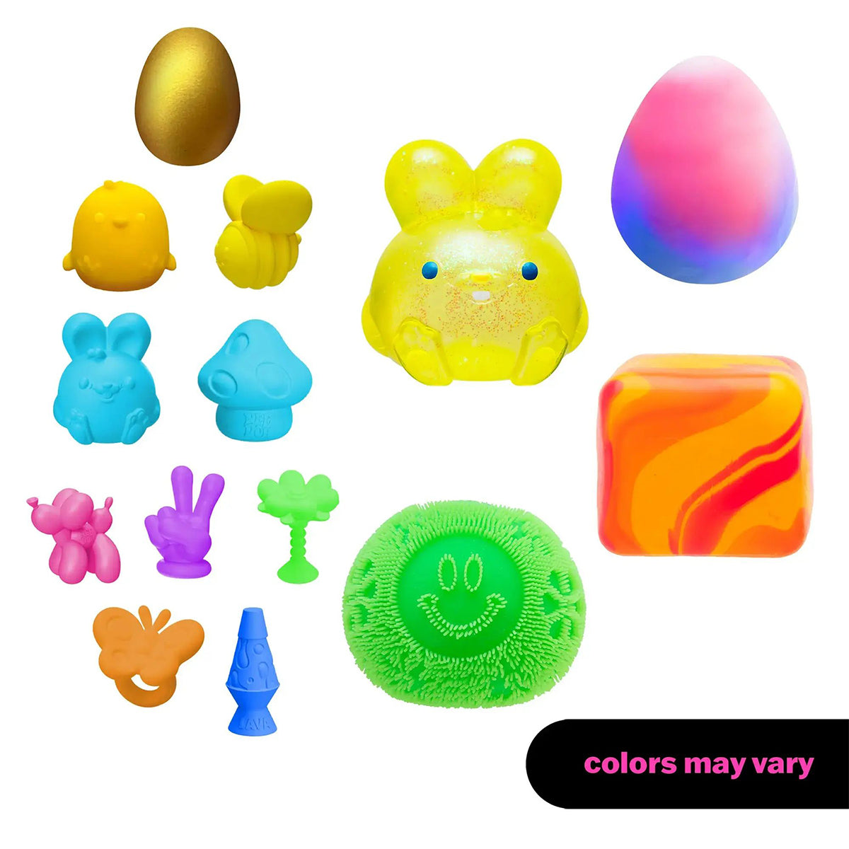 The Ultimate Easter Basket Filler: 12-Piece Sensory Squishy Bundle🐣