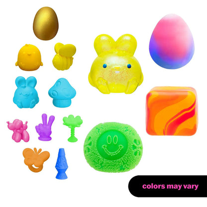 The Ultimate Easter Basket Filler: 12-Piece Sensory Squishy Bundle🐣