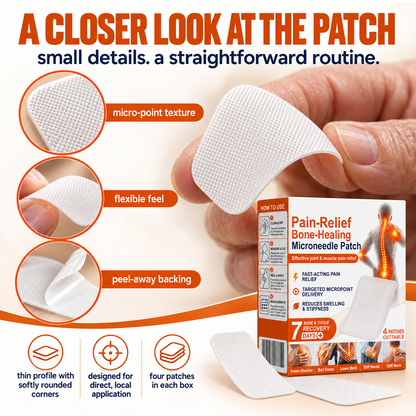 Advanced Microneedle Patches — Targeted Comfort for Everyday Movement