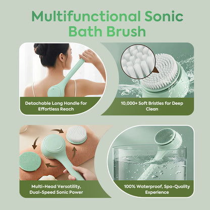 Sonic Body Brush & Back Scrubber