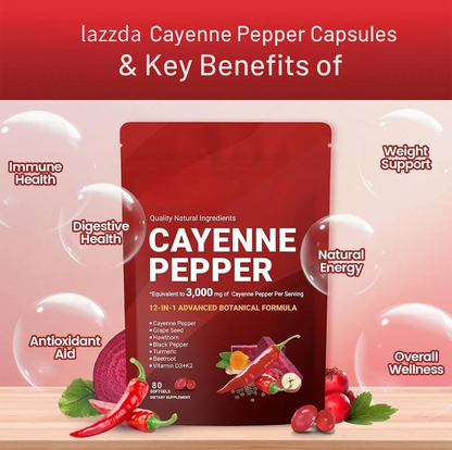 Cayenne Pepper Softgels For Men