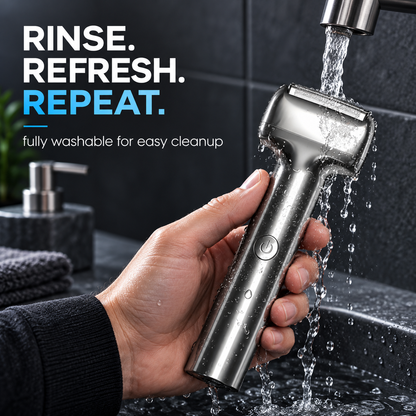 🪒Men's Rechargeable Foil Electric Shaver – Efficient Close Shaving, Cordless Portable Wet & Dry Beard Razor for Daily Grooming