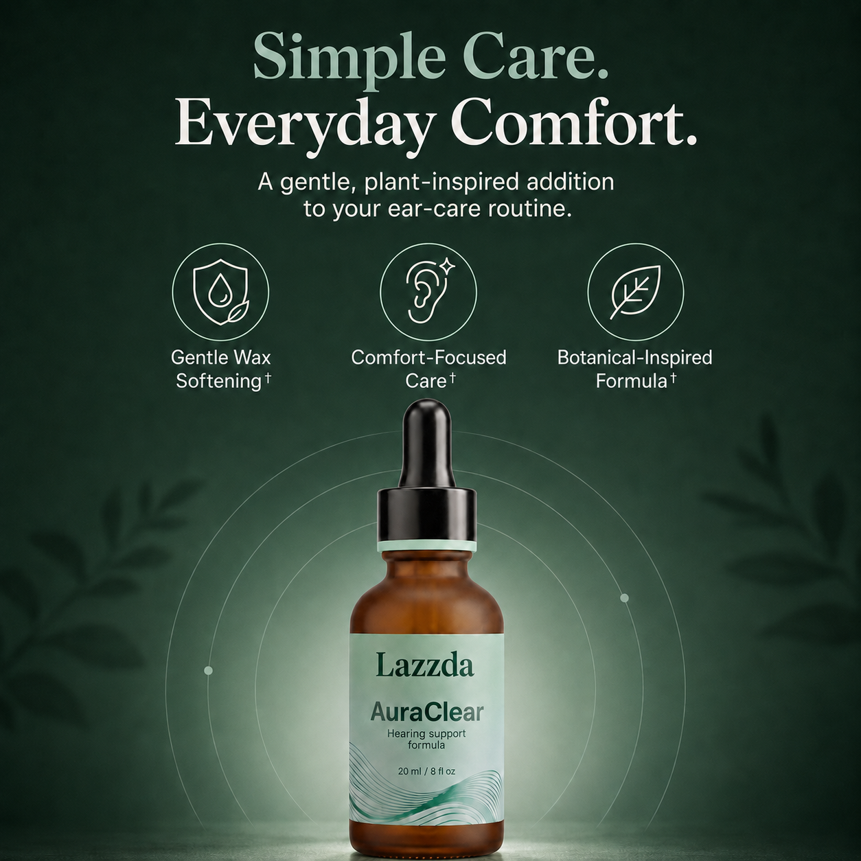 AuraClear Ear Cleaning and Relief Drops