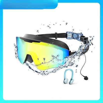 Panoramic Anti-Fog Swim Goggles Set 🏊‍♂️ Crystal-Clear Vision, No Leaks, No Fog!