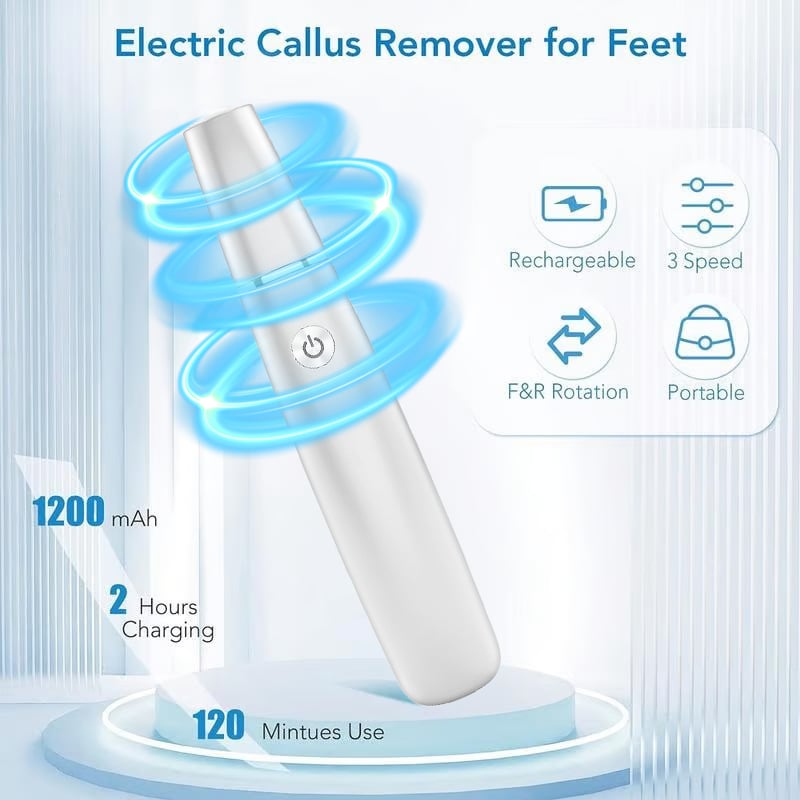 Last Day 49% OFF！Electric Feet Callus Remover