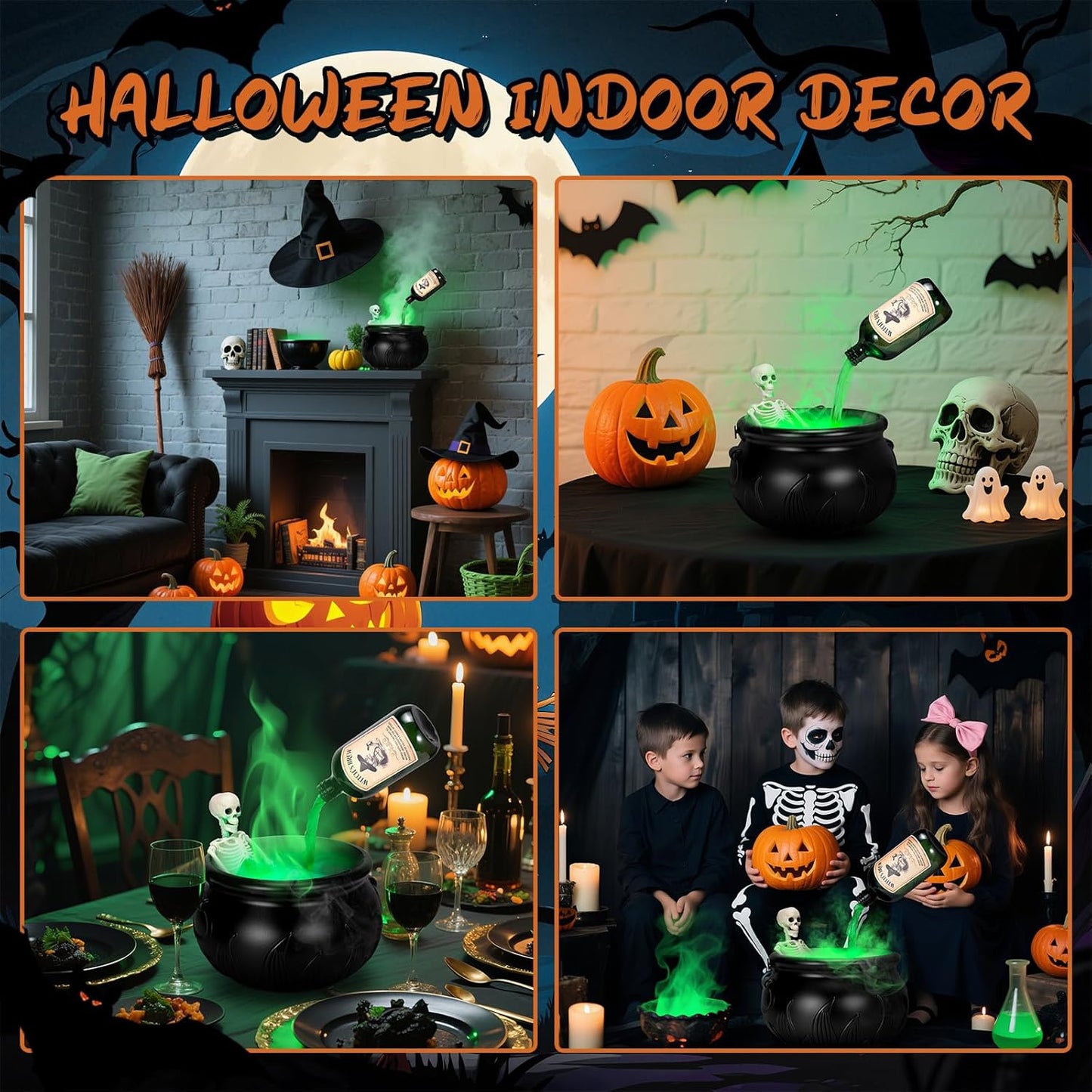 Haunting Cauldron Decor Set™