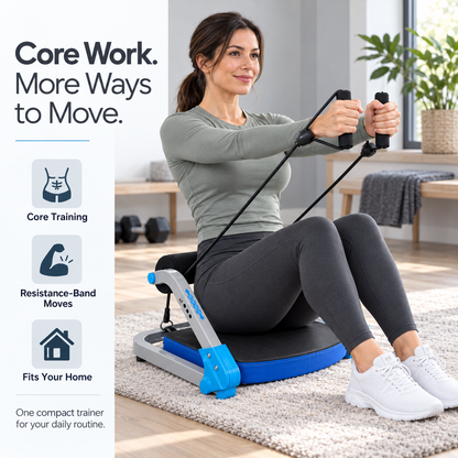 Lazzda Assisted Sit-Up & Ab Trainer
