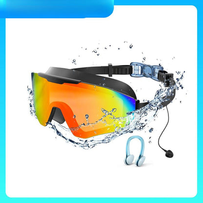 Panoramic Anti-Fog Swim Goggles Set 🏊‍♂️ Crystal-Clear Vision, No Leaks, No Fog!