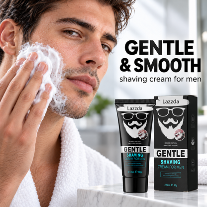Lazzda Men’s Smooth Glide Shaving Cream
