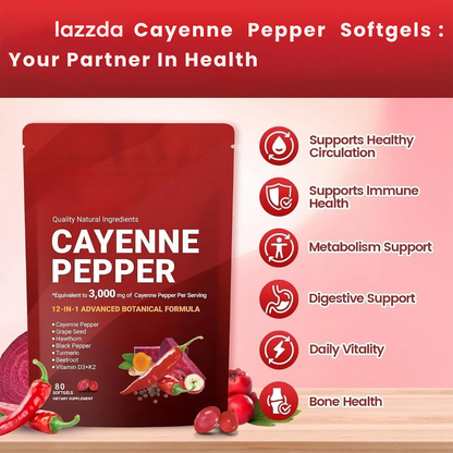Cayenne Pepper Softgels For Men