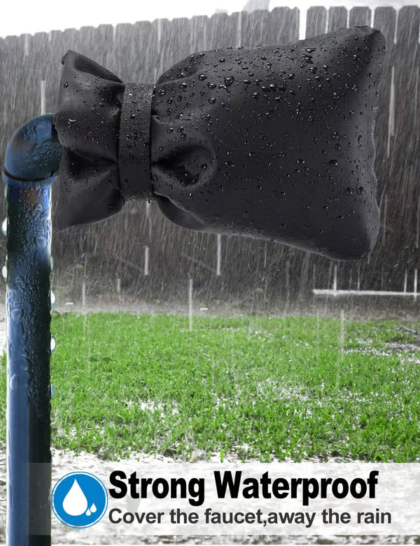 4 Pack Outdoor Faucet Covers for Winter Freeze Protection