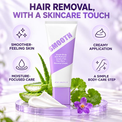 Gentle & Painless Hair Removal Cream Duo for Sensitive Skin