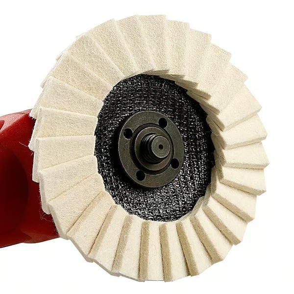 5Inch Wool Polishing Wheels Set for Angle Grinders