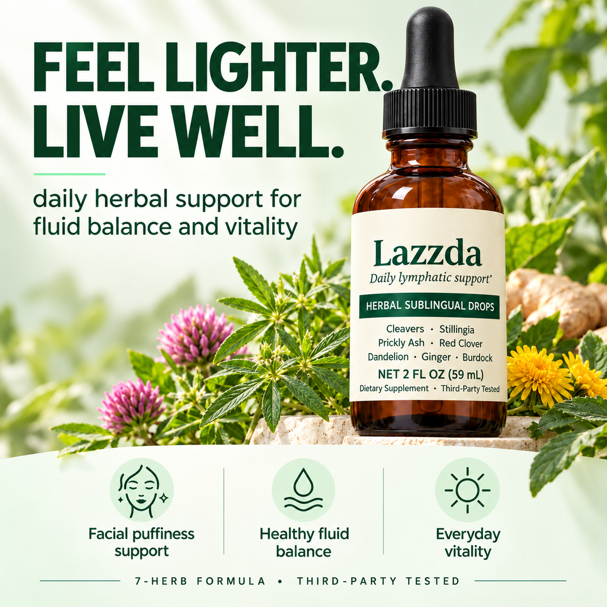 Lazzda Herbal Sublingual Drops