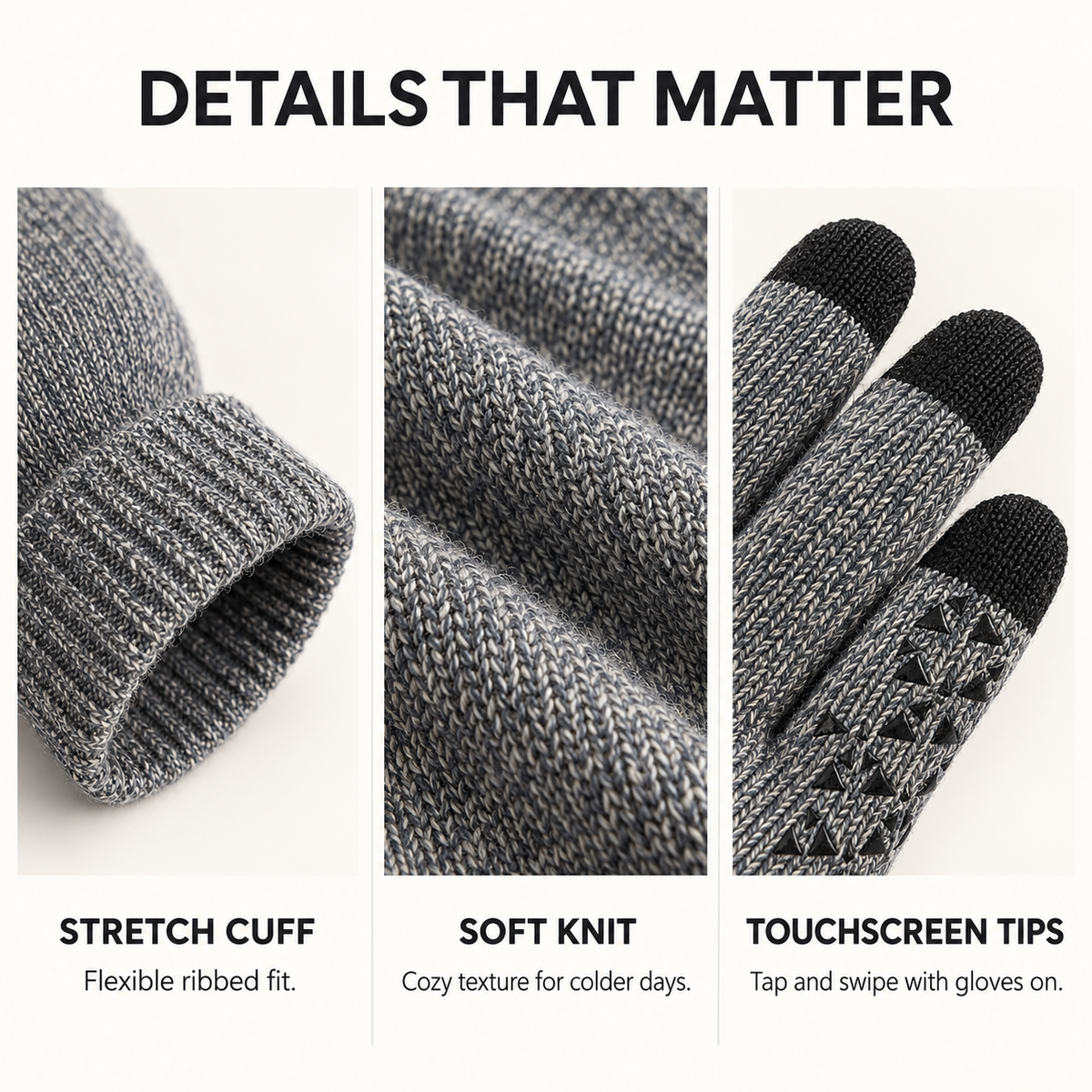 USB-Heated Winter Gloves – Warm & Touchscreen-Friendly