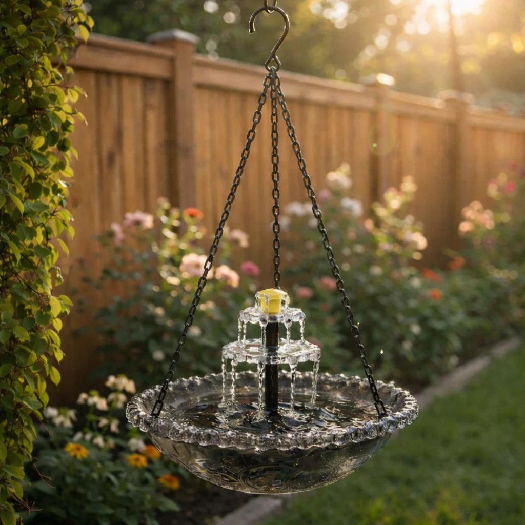 Solar Cascade Hanging Bird Bath Fountain🎁Buy 2 Free Shipping