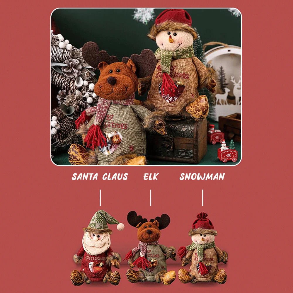 🎉Christmas Gift Bags Zipper Design