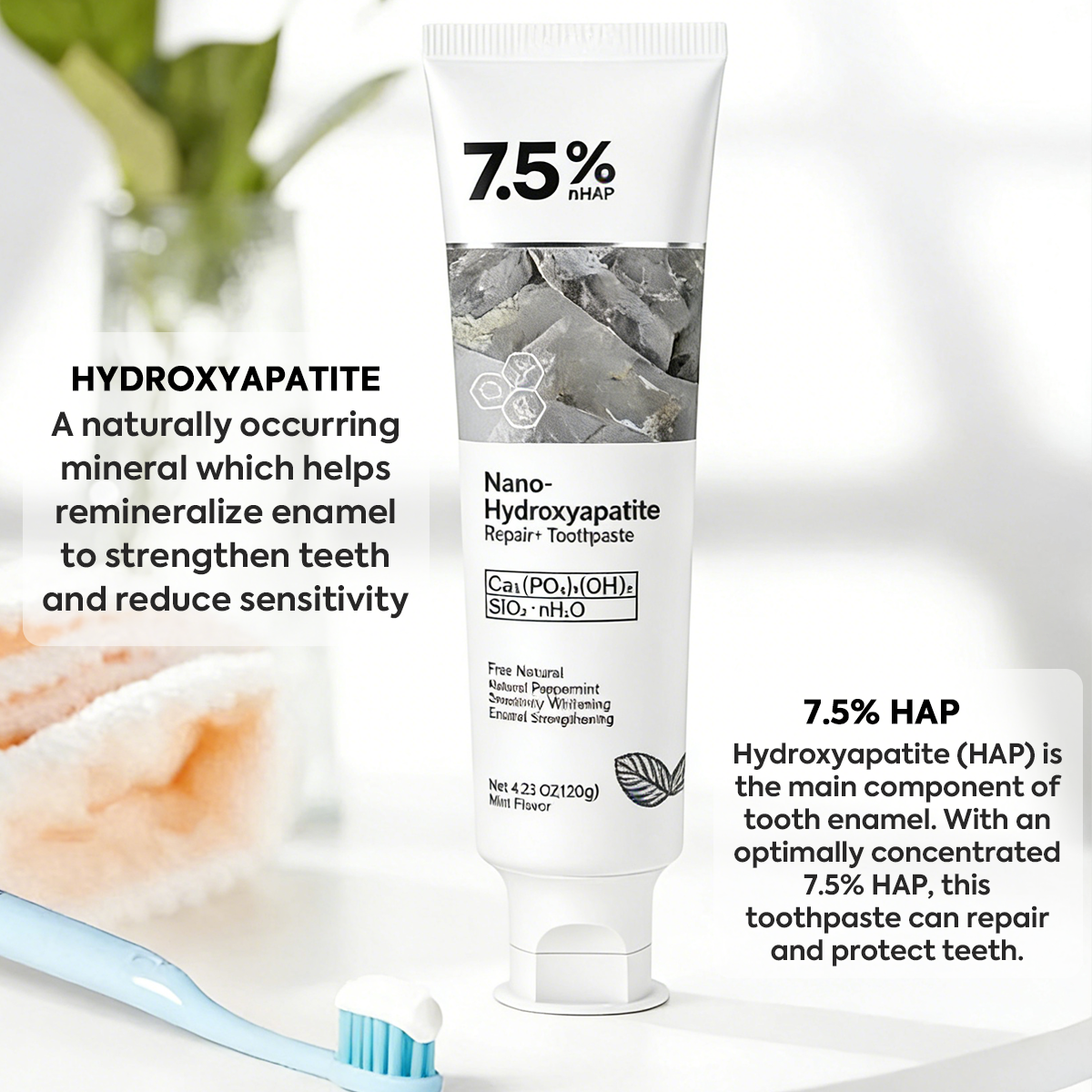 Nano (n-Ha) Toothpaste