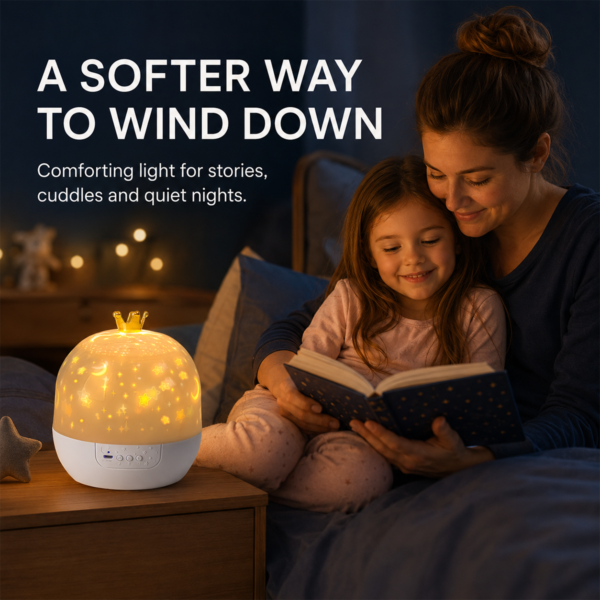 Lazzda Night Light Projector