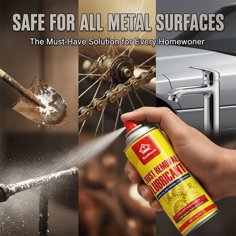 Anti-Rust Lubricant Spray & Rust Remover – Lazzda
