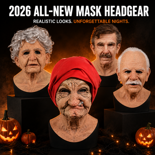 🎃Offre spéciale Halloween : 49 % de réduction !👻Masques et couvre-chefs nouveau style 2025 (Livraison gratuite pour 2 achetés) 