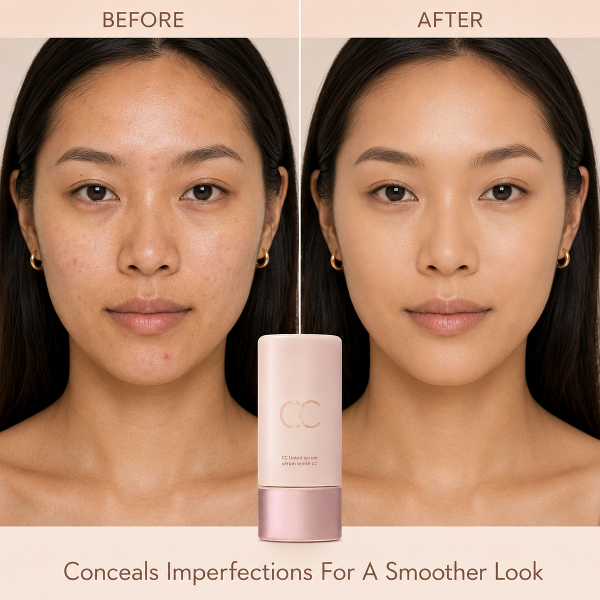 Lazzda CC color-correcting tinted serum