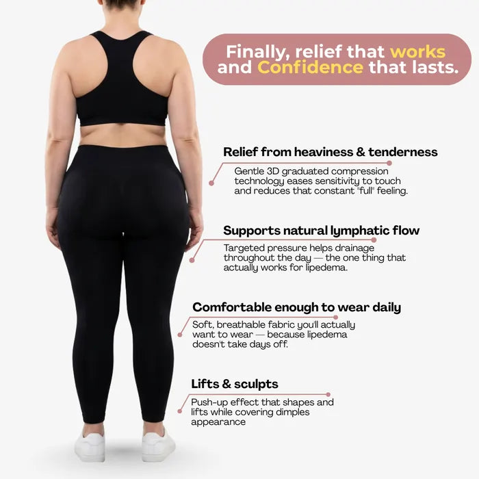 Lazzda 3D Legging – Say goodbye to lipoedema pain and swelling naturally