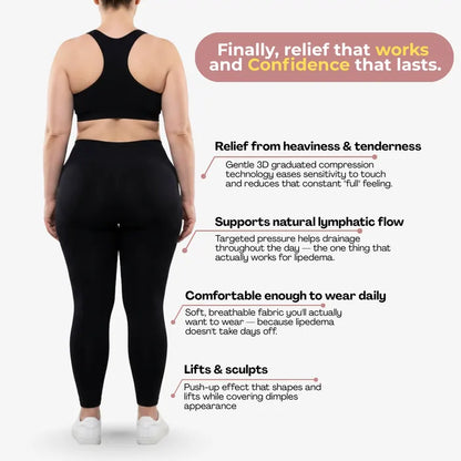 Lazzda 3D Legging – Say goodbye to lipoedema pain and swelling naturally