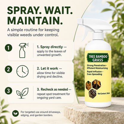 🔥2026 SALE - Fast-Acting Natural Weed & Grass Killer Spray