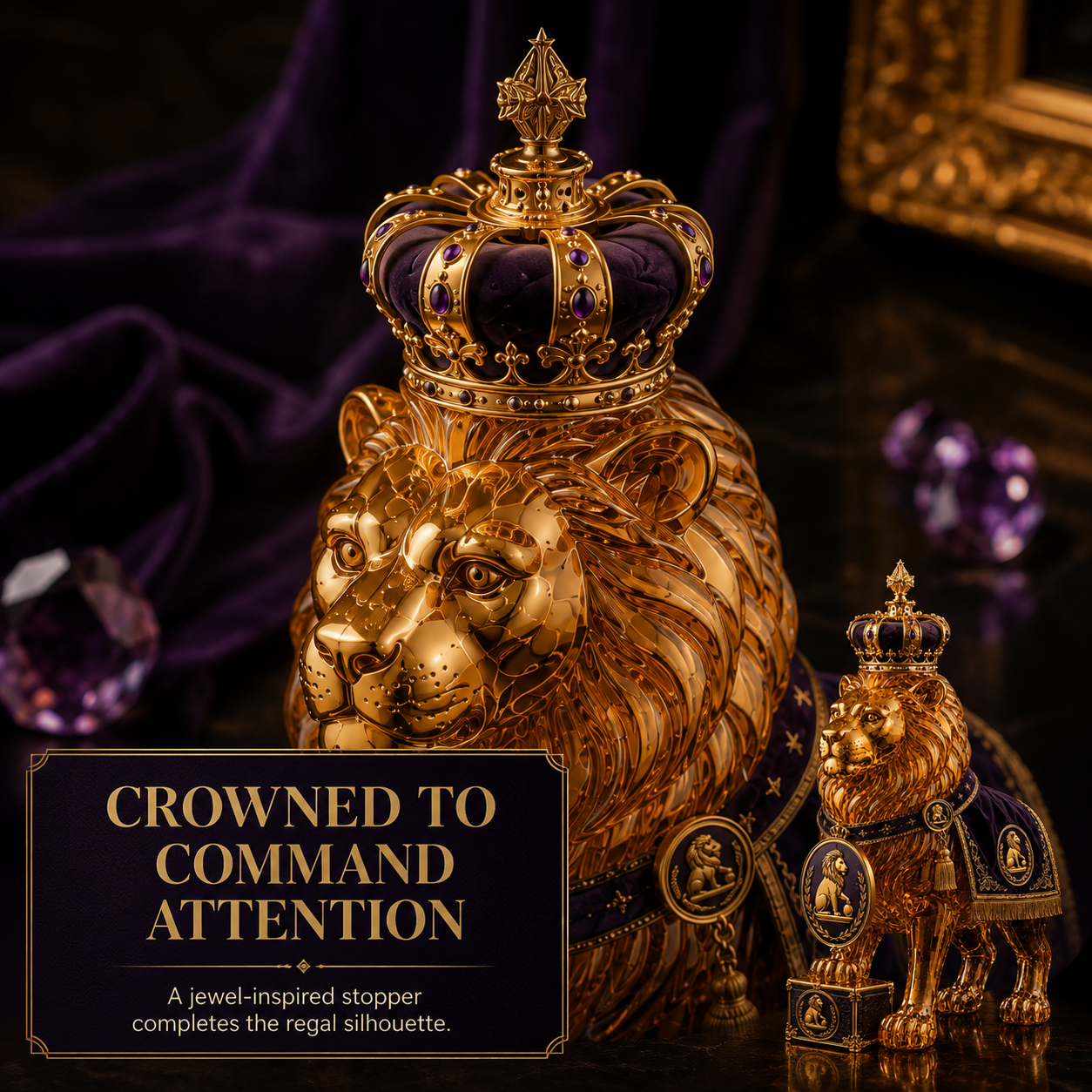 Royal Lion Limited Edition Decorative Bottle
