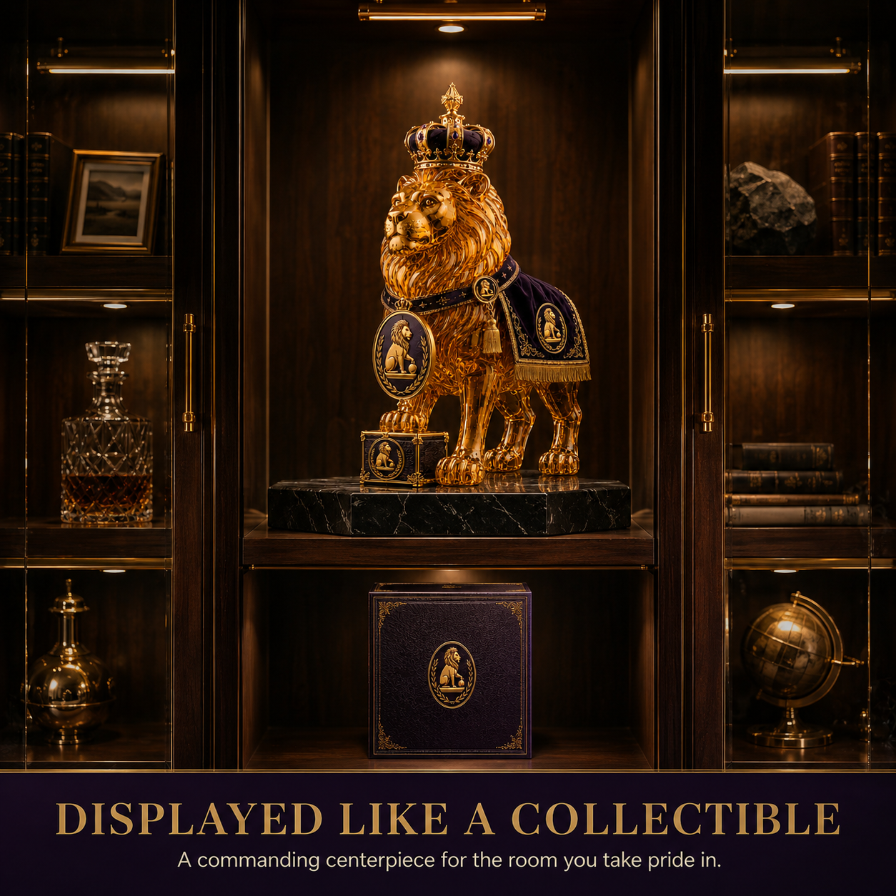 Royal Lion Limited Edition Decorative Bottle