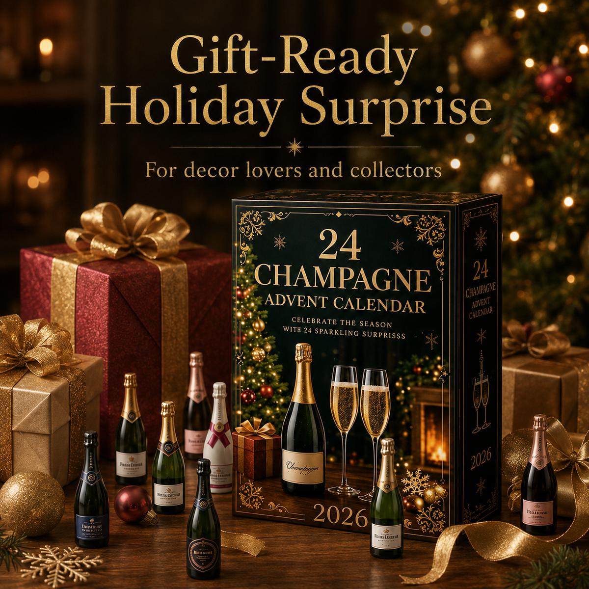 🎅Best Gift For Christmas 🥂 24 Champagne Advent Calendar 2026 🎄