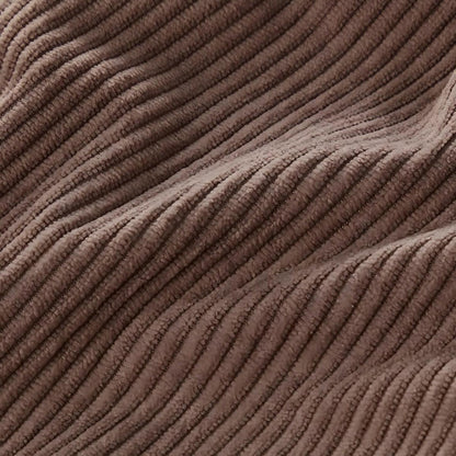 2-in-1 High Waisted Corduroy A-Line Skirt